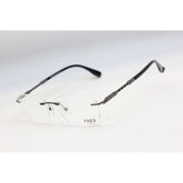 Fred - 10870 - Gunmetal Gray - Rimless - Metal - Rimless - Premium Optics - Eyewear