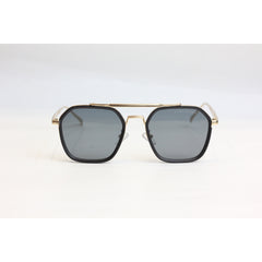 مارك جاكوبس - HJ98 - أسود - ذهبي غير لامع - معدن - أسيتات - مربع - نظارات شمسية - نظارات طبية