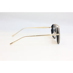 مارك جاكوبس - HJ98 - أسود - ذهبي غير لامع - معدن - أسيتات - مربع - نظارات شمسية - نظارات طبية