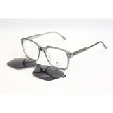 Givenchy  - 6547 - Transparent Gray - Attachments - Polarized - Acetate - Rectangle - Premium Optics - Eyewear