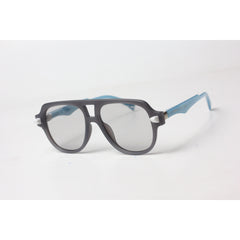 مارك جاكوبس - 9560 - رمادي غير لامع - أزرق - أسود فاتح - أسيتات - نظارة شمسية - نظارات طبية