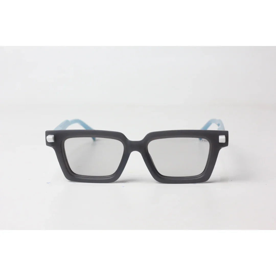 Marc Jacobs - 9565 - Matt Blue - Blue - Black Tint - Acetate - Rectangle - Sunglasses - Eyewear