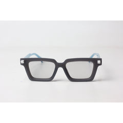 مارك جاكوبس - 9565 - أزرق غير لامع - أزرق - أسود فاتح - أسيتات - مستطيل - نظارات شمسية - نظارات طبية