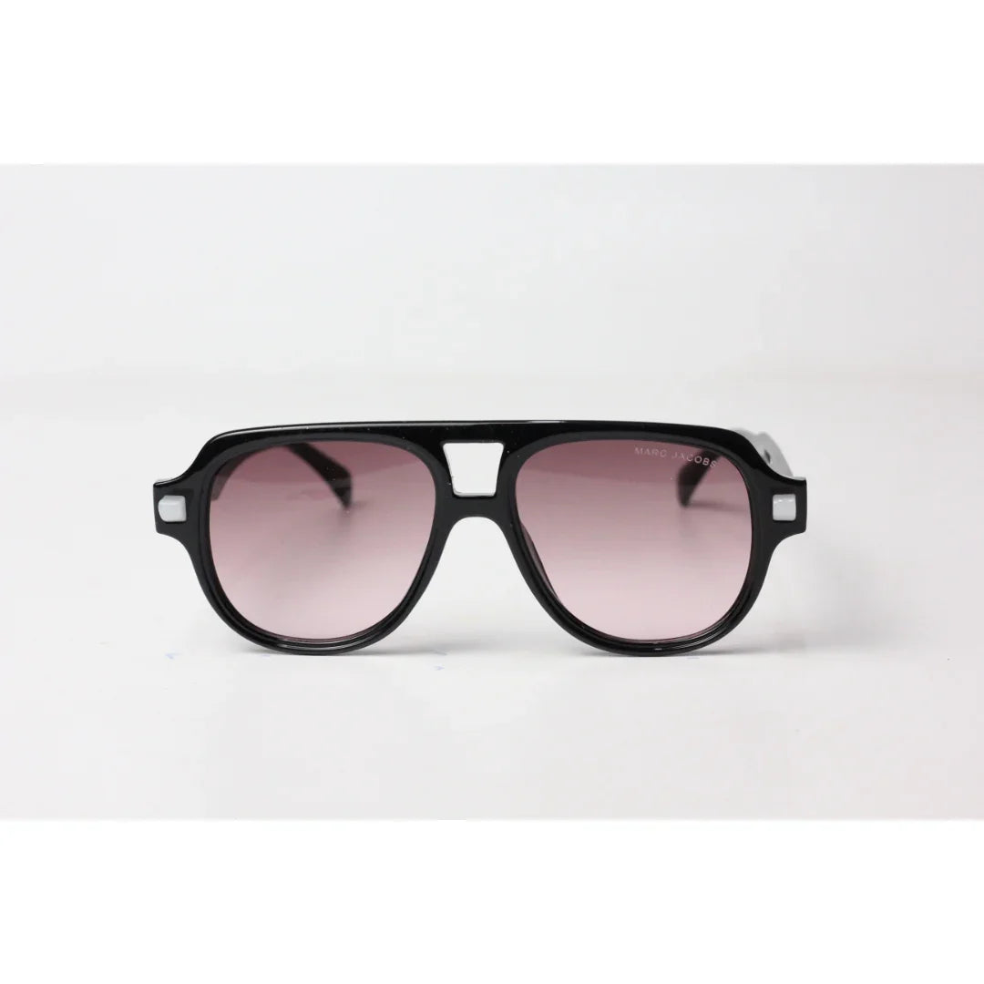 Marc Jacobs - 9560 - Black - Wine Red Gradient - Acetate - Aviator - Sunglasses - Eyewear