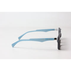 مارك جاكوبس - 9565 - أزرق غير لامع - أزرق - أسود فاتح - أسيتات - مستطيل - نظارات شمسية - نظارات طبية