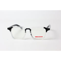 برادا - جارفيس - 8585 - أسود - شفاف - أسيتات - سداسي - مربع - بصريات - نظارات