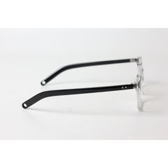 برادا - جارفيس - 8585 - أسود - شفاف - أسيتات - سداسي - مربع - بصريات - نظارات