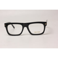 Tom Ford - FT5757 - Black- Acetate - Rectangle - Premium Optics - Eyewear