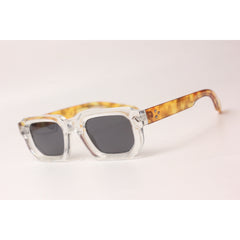 Tortoise Transparent White