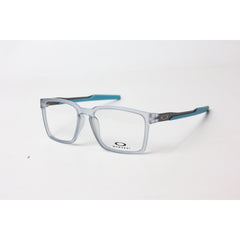 Oakley - METALINK - OK02 - شفاف أزرق غير لامع - TR - منحني - خفيف الوزن - مربع - نظارات بصرية متميزة - نظارات