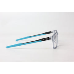 Oakley - METALINK - OK02 - شفاف أزرق غير لامع - TR - منحني - خفيف الوزن - مربع - نظارات بصرية متميزة - نظارات