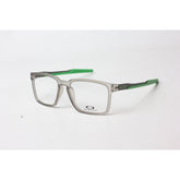 Oakley - METALINK - OK02 - رمادي غير لامع - أخضر - TR - منحني - خفيف الوزن - مربع - نظارات بصرية متميزة - نظارات