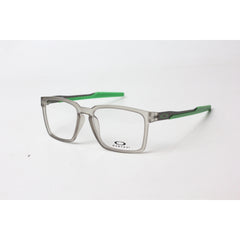 Oakley - METALINK - OK02 - رمادي غير لامع - أخضر - TR - منحني - خفيف الوزن - مربع - نظارات بصرية متميزة - نظارات