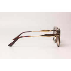 Prada - PR 55ZS - Tortoise Brown Golden - Acetate - Metal - Square - Premium Sunglasses - Eyewear