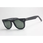 Ray Ban - Taper - 2140 - Black - Green - Matt Finish - Acetate - Wayfarer - Square - Premium Sunglasses - Eyewear