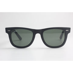 Ray Ban - Taper - 2140 - Black - Green - Matt Finish - Acetate - Wayfarer - Square - Premium Sunglasses - Eyewear