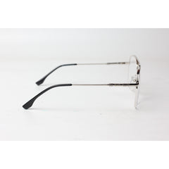 راي بان - كروس - 6490 - فضي - أسود - معدني - افياتور - بصريات - نظارات