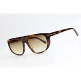 TOM FORD - EDWARD - FT 1002 - Tortoise - Brown Gradient - Acetate - Rectangle - Premium Sunglasses - Eyewear