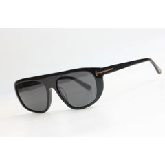 TOM FORD - EDWARD - FT 1002 - Black - Acetate - Rectangle - Premium Sunglasses - Eyewear