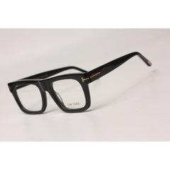 Tom Ford - FT5757 - Black- Acetate - Rectangle - Premium Optics - Eyewear