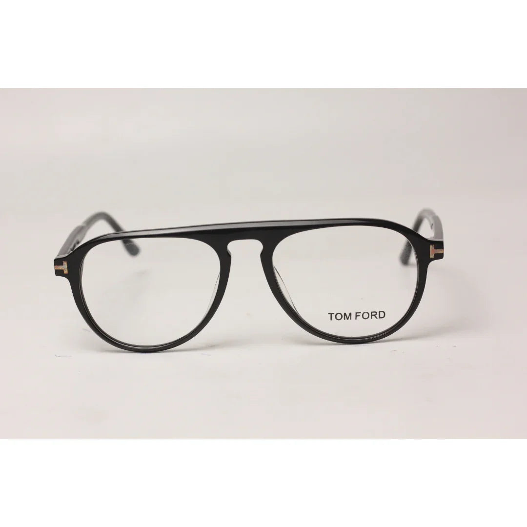 توم فورد - TF5085 - أسود - أسيتات - نظارة شمسية دائرية - نظارات شمسية بريميوم أوبتيكس