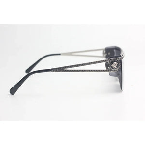 Versace – 8989 – Black Golden - Metal - Acetate - Square - Sunglasses - Eyewear