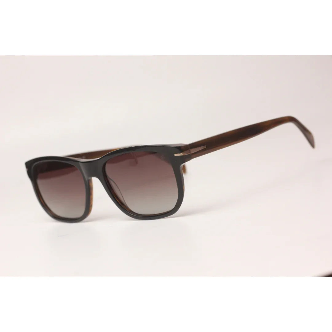 David Beckham DB 1045 Polarized Brown Acetate Rounded