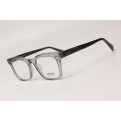 موسكوت - رمادي شفاف - جريء - أسيتات - مربع - نظارات بريميوم - نظارات