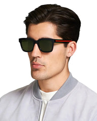 Gucci - GG0001S - Black - Acetate - Square - Premium Sunglasses - Eyewear
