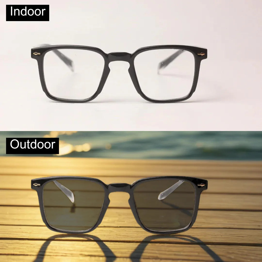 BOLDOZ - M570 - Transition - Acetate - Bold - Square - Optics - Eyewear 