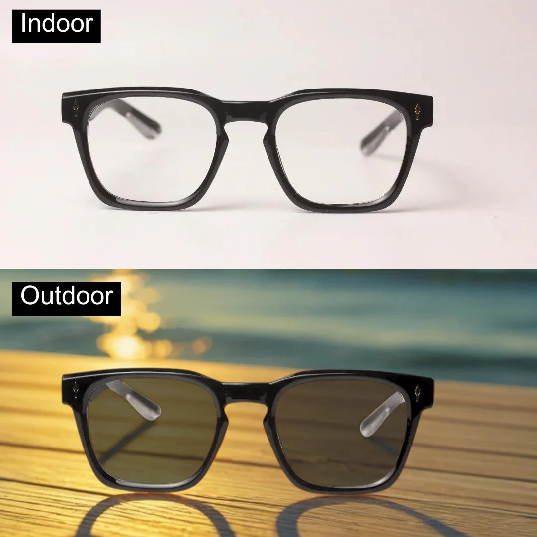 BOLDOZ - M550 - Transition - Acetate - Bold - Square - Optics - Eyewear 