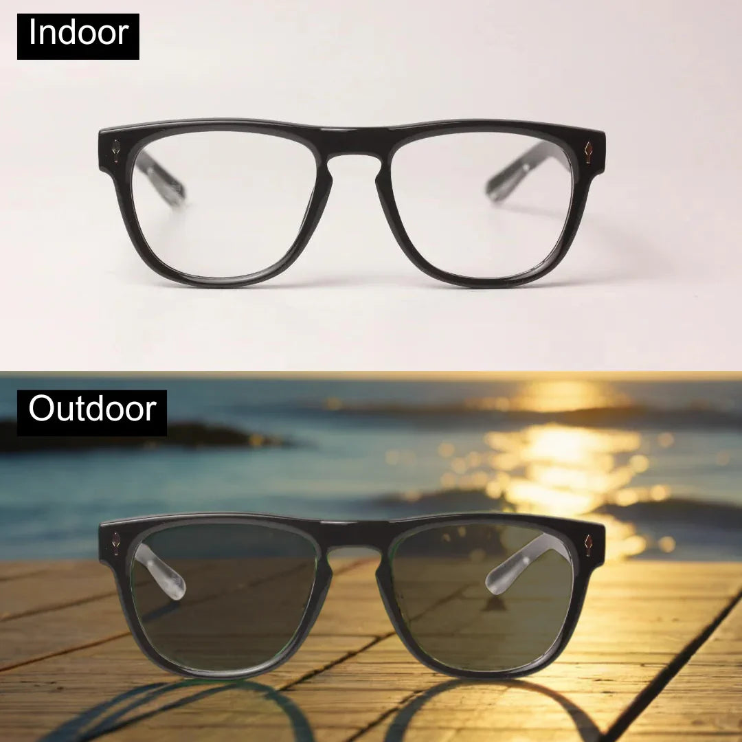 BOLDOZ - M510 - Transition - Acetate - Bold - Round - Optics - Eyewear 