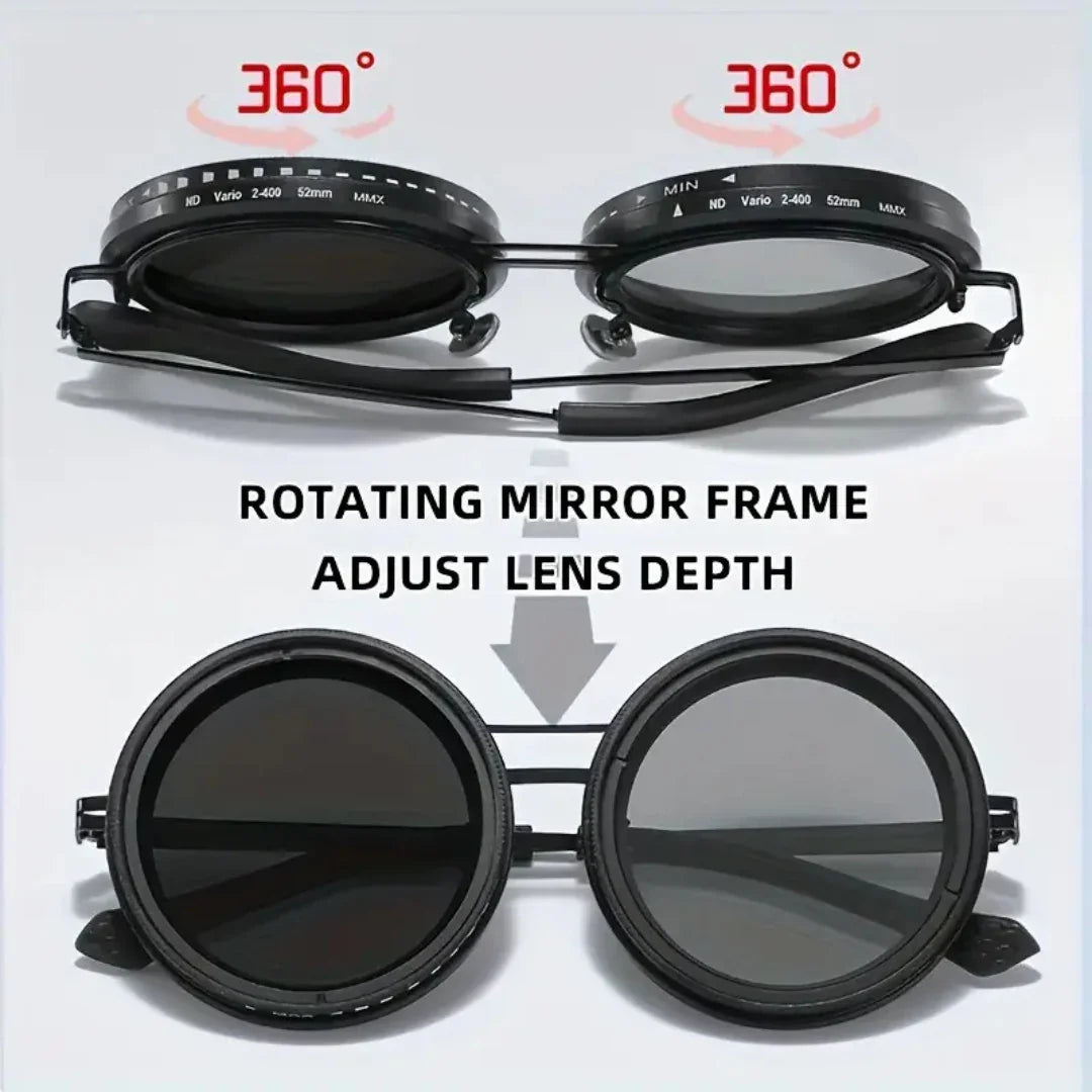 راي بان - RB 3026 - 62 ملم - إصدار محدود - أبيض - ذهبي - افياتور - معدني - دائري - نظارات شمسية فاخرة - نظارات طبية 