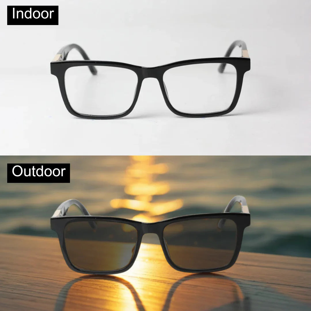 مايباخ - 1605 - ترانزيشن - أسيتات - مستطيل - بصريات - نظارات 