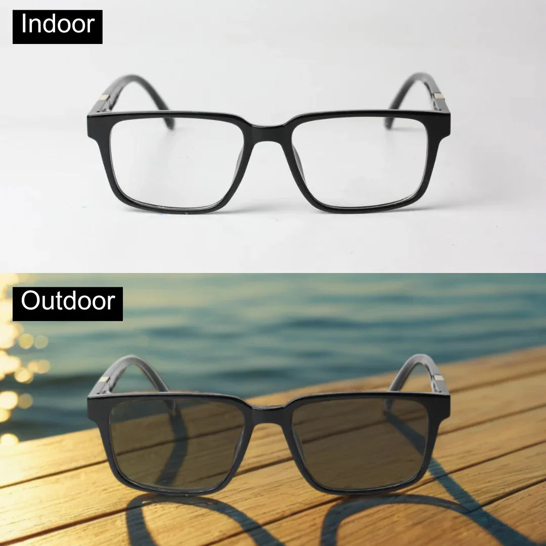 مايباخ - 1602 - ترانزيشن - أسيتات - مستطيل - بصريات - نظارات 