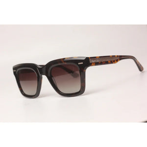 Calvin Klein - Polarized - Tortoise Brown - Acetate - Square - Premium Sunglasses - Eyewear