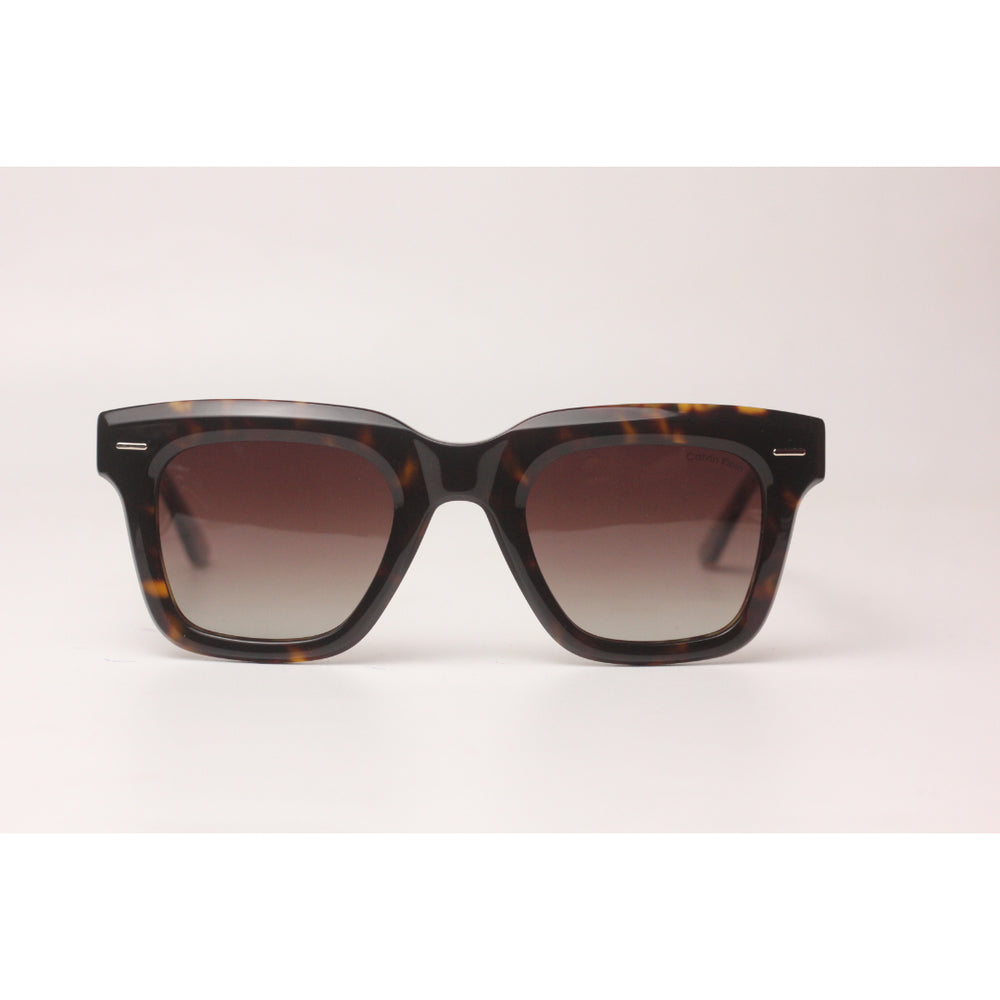Calvin Klein - Polarized - Tortoise Brown - Acetate - Square - Premium Sunglasses - Eyewear