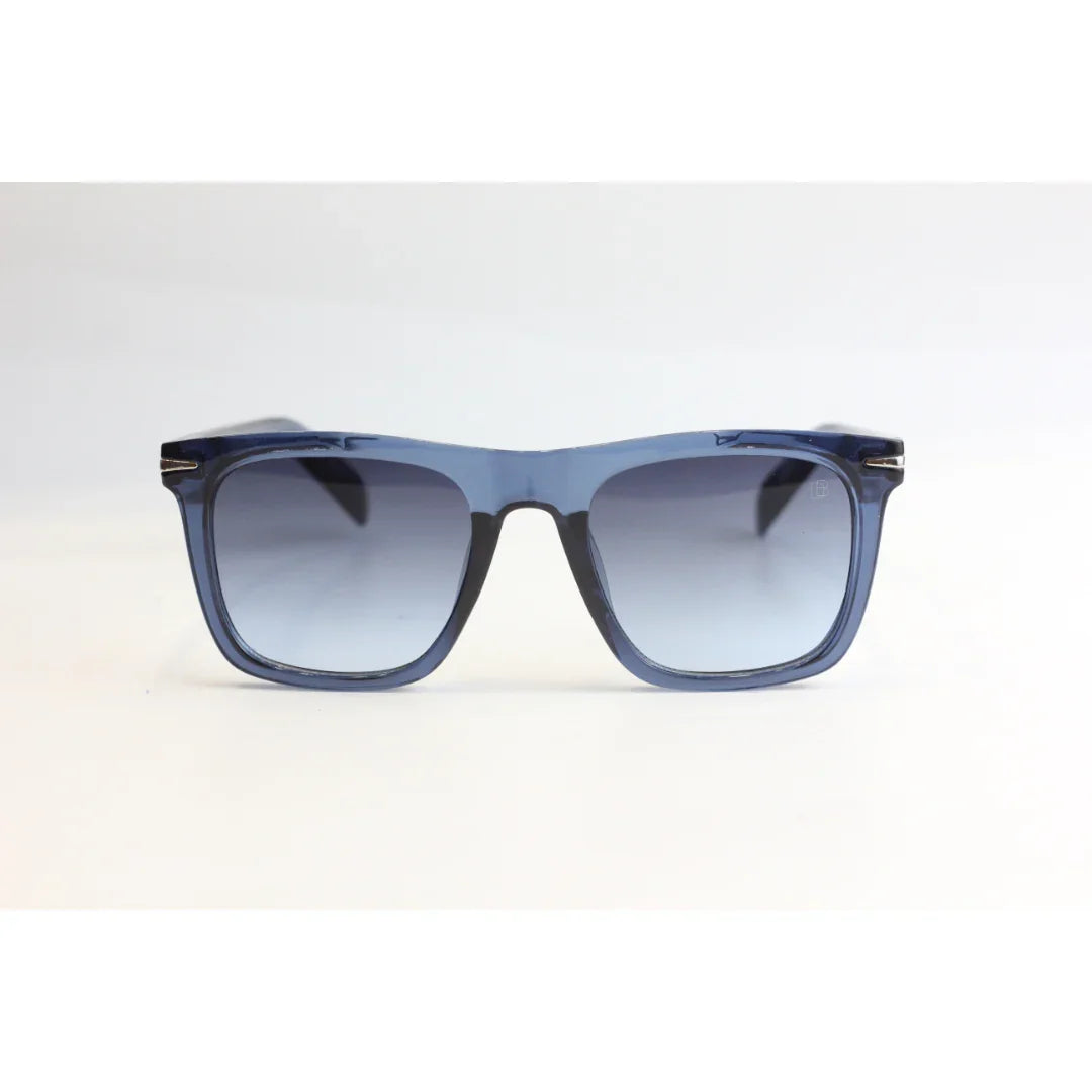 ديفيد بيكهام - 4003 - أزرق شفاف - متدرج - أسيتات - مربع - نظارات شمسية - نظارات طبية