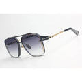 DITA - MACH SIX - Black Gradient - Golden - Metal - Acetate - Square - Premium Sunglasses - Eyewear