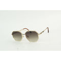 Gucci - 24035 - Metal - Hexagonal Round - Sunglasses - Eyewear