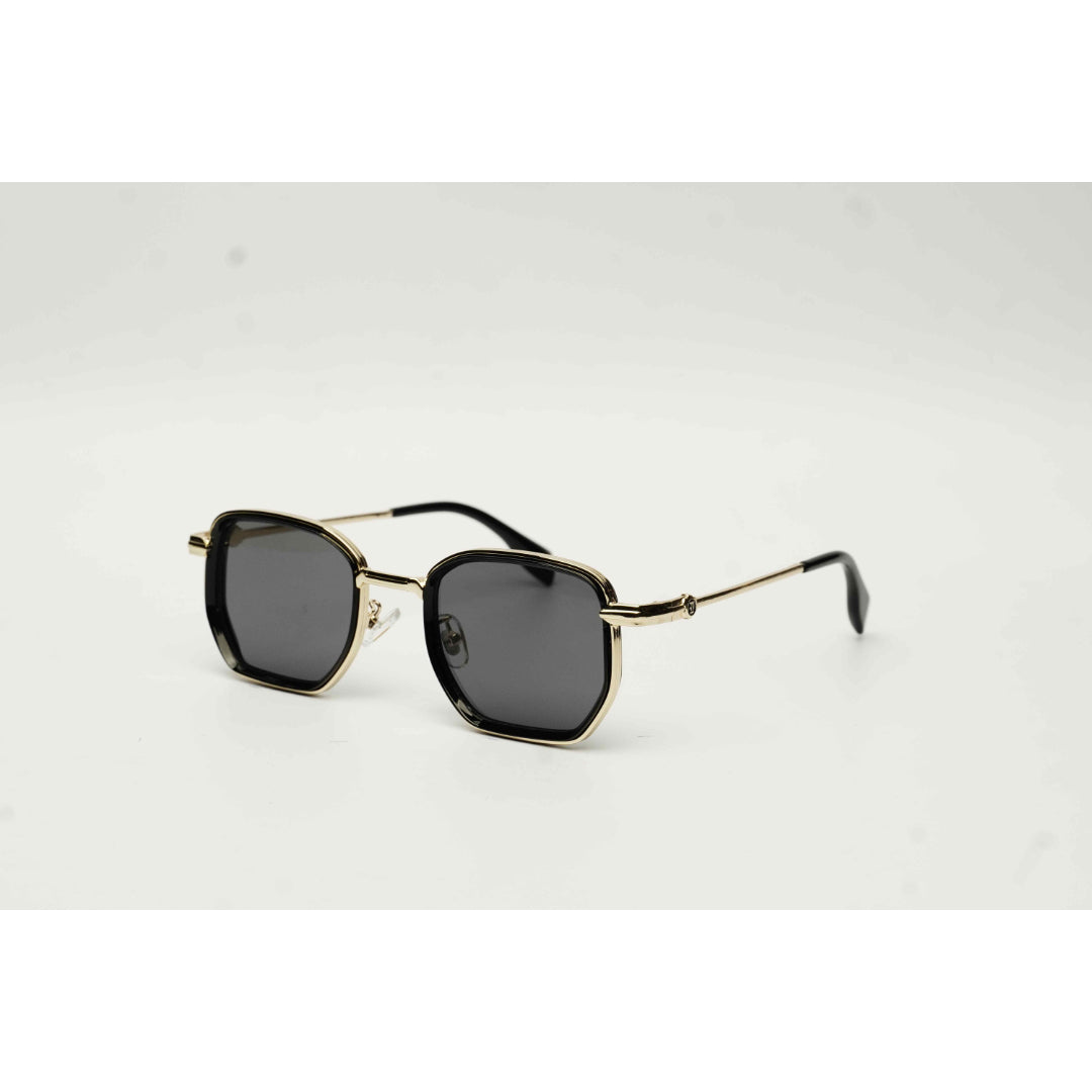 كارتييه - R11 - بني غامق متدرج - ذهبي - بدون إطار - معدن - مستطيل - نظارات شمسية - نظارات طبية 