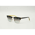 Ray Ban - RB 3016 - Clubmaster - 51 mm - Black - Yellow - Blue Gradient - Round - Premium Sunglasses - Eyewear