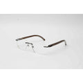 Cartier - 120637J - Wooden - Rimless - Metal - Rectangle - Premium Optics - Eyewear