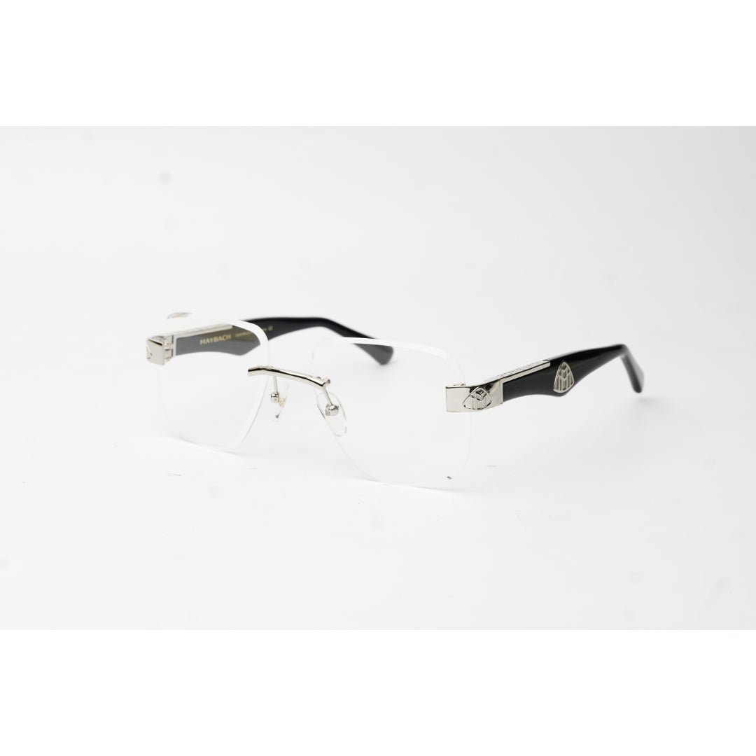 Maybach - MAGIC I - Black - Silver - Rimless -  Metal - Acetate - Rectangle - Premium Optics - Eyewear