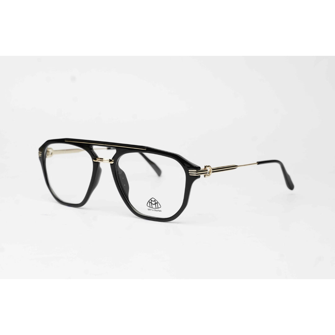 Maybach - 230046 - Acetate - Metal - Aviator Round - Premium Optics - Eyewear