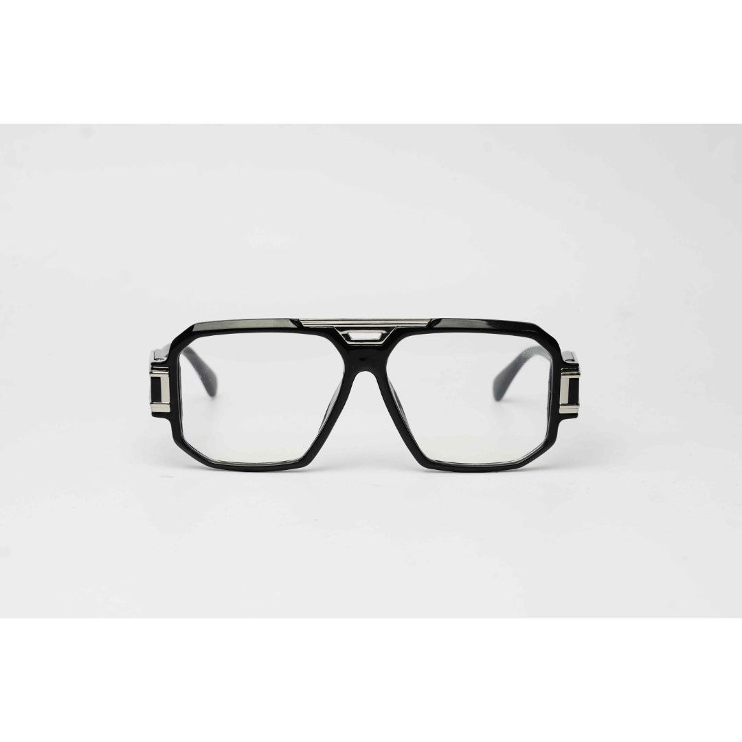 Mack Jafry - M8609 - Metal - Acetate - Aviator Round - Optics - Eyewear