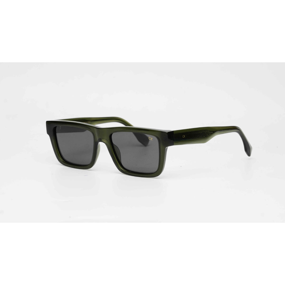 Calvin Klein - 3701 - Green - Acetate - Rectangle - Premium Sunglasses