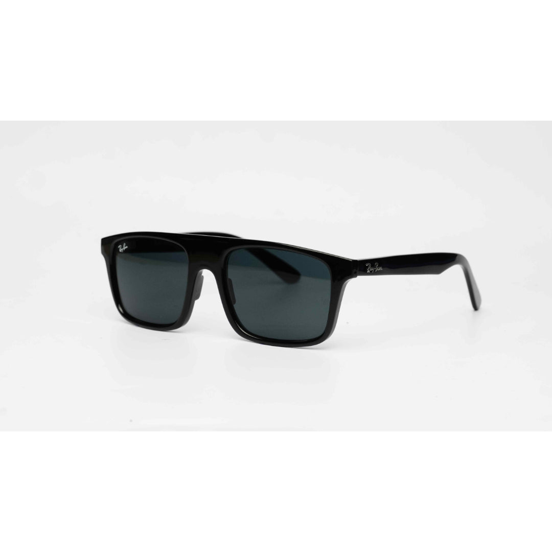 Ray Ban - RB 2222 - Black - Acetate - Rectangle - Premium Sunglasses