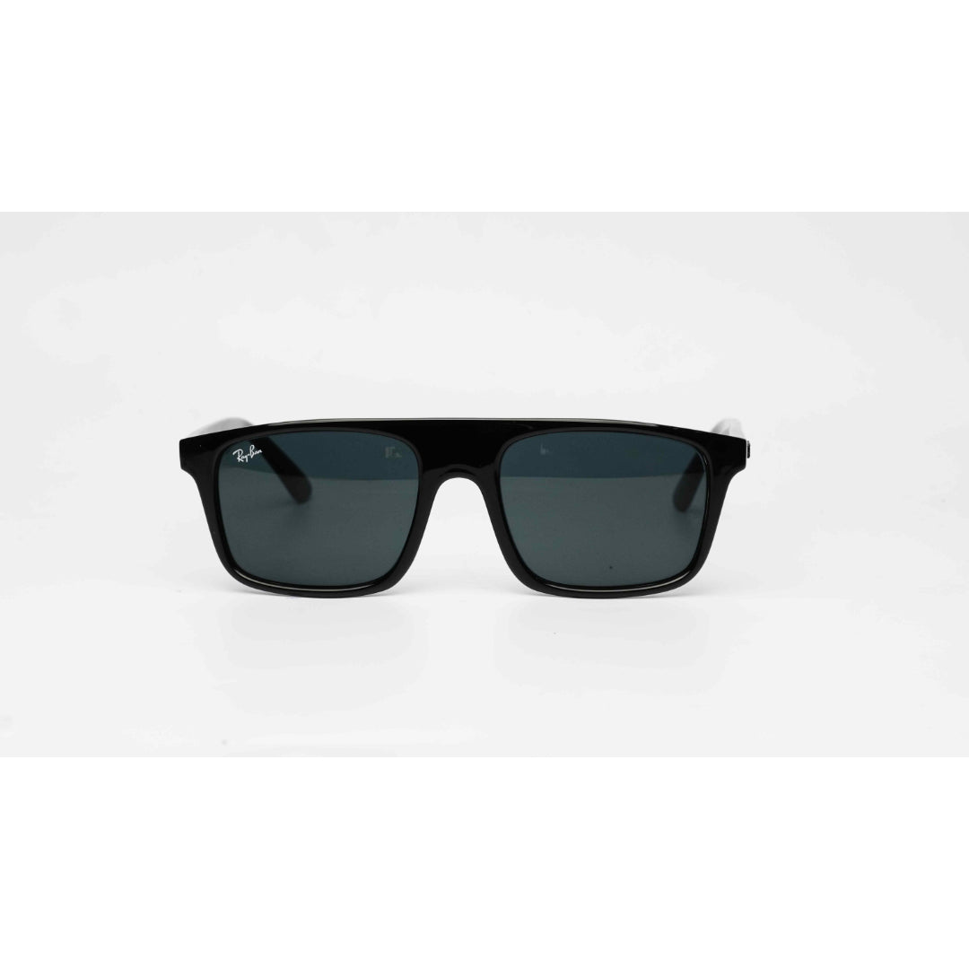 Ray Ban - RB 2222 - Black - Acetate - Rectangle - Premium Sunglasses