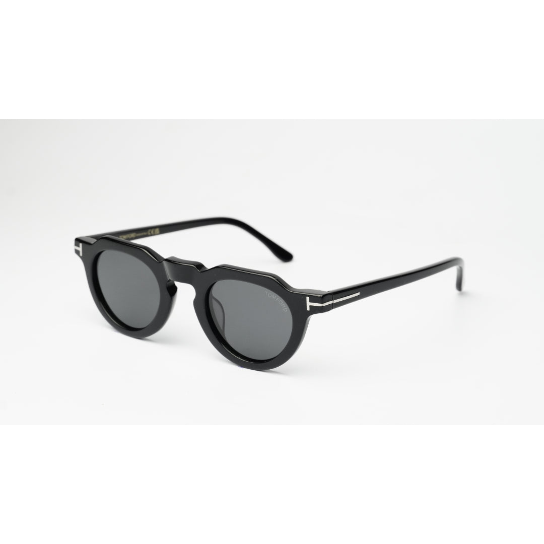 Tom Ford - FT1129 - Acetate - Hexagonal Round - Premium Sunglasses - Eyewear